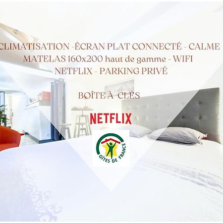 Studio Atypique Et Cosy, Classe "Gite De France" 5Min Centre, 15Min Gare, Lit Queen Size "Climatisation, Netflix Et Wifi, Parking, Lave Vaisselle, Boite A Cles Pour Arrivee Tardive - Gites La Tarine Albertville Exteriér fotografie
